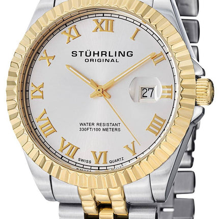 Stührling Original Symphonie Coronet régent Quartz Suisse 599G.04 montre homme