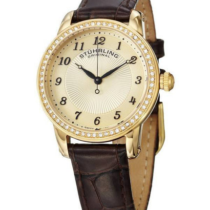Stührling Original Symphonie Ultra mince de Swarovski Quartz Suisse 651.02 Women Watch