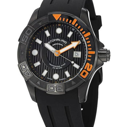 Stührling Original Aquadiver Manta Ray montre Quartz Suisse 718.04 masculin