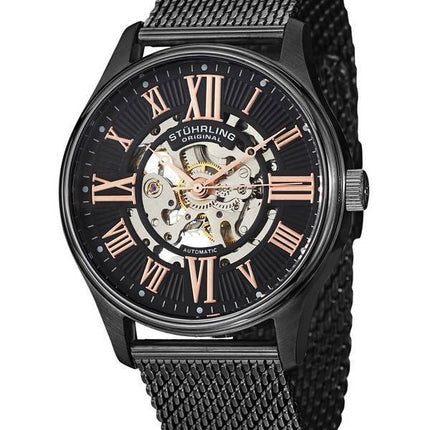 Stührling Original héritage Atrium élite 747M.03 squelette automatique montre homme