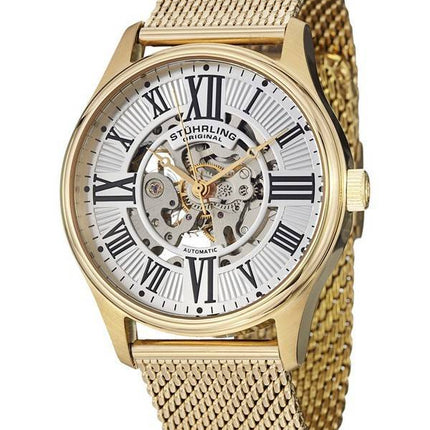 Stührling Original héritage Atrium élite 747M.04 squelette automatique montre homme