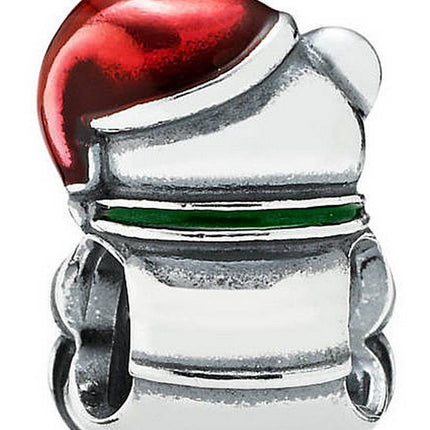 PANDORA 791391ENMX Breloque ours de Noël pour femme