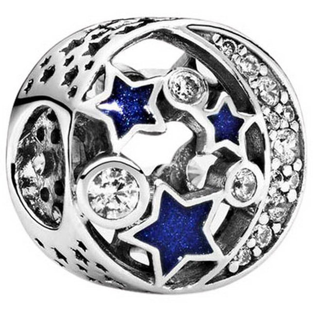PANDORA 791992CZ Charm Ciel Ã©toilÃ© scintillant