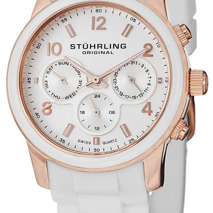 Montres Stührling Original Audrey Eden Rose or chronographe 796.01 féminin
