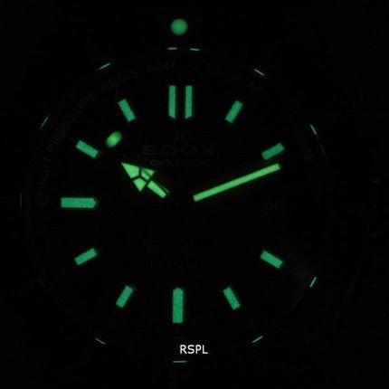 Edox SkyDiver Neptunian Diver',s Orange Cadran Automatique 801203NCAODN 1000M Montre Homme