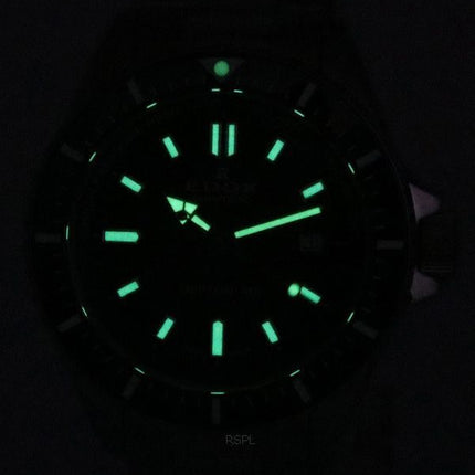 Montre Edox Skydiver Neptunian Red Dial Automatic Diver',s 801203NMBRD 1000M pour homme