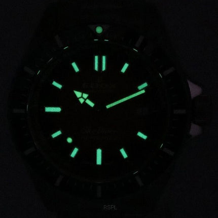 Montre Edox Skydiver Neptunian Orange Dial Automatic Diver',s 801203NMODN 1000M pour homme