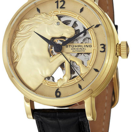 Stührling Original héritage automatique 20 rubis 804.04 montre homme