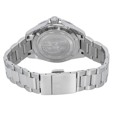 Montre pour homme Edox Neptunian Grande Reserve Date cadran noir automatique 80801 3NM NIN 300M