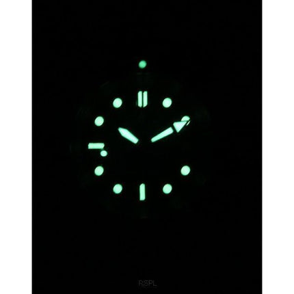 Montre pour homme Edox Neptunian Grande Reserve Date cadran vert automatique 80801 3VM VDN 300M