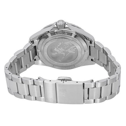 Montre pour homme Edox Neptunian Grande Reserve Date cadran vert automatique 80801 3VM VDN 300M