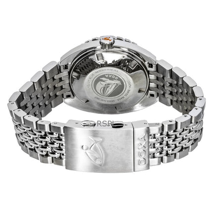 Montre de plongée automatique Doxa SUB 300T Aristera Professional à cadran orange 840.10.351.10 1200 m pour homme avec bracelet supplémentaire
