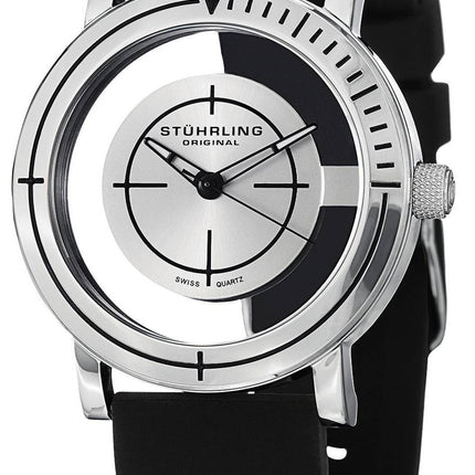 Stührling Original loisirs Sniper Transparent Quartz Suisse 879.01 montre homme