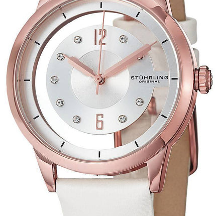 Montre Stührling Original Winchester or rose de cristal Swarovski 946L.02 femmes