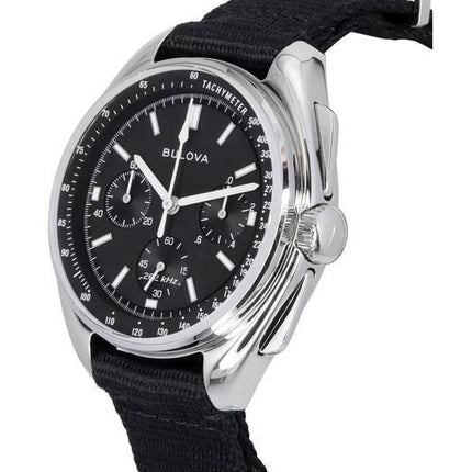 HORS Montre Homme Bulova Lunar Pilot Édition Spéciale Chronographe Cadran Noir Quartz 96A225