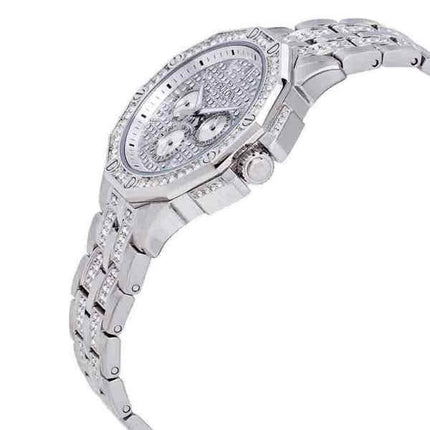 Montre pour homme Bulova Octava Crystal Accents, cadran multifonction argenté, quartz 96C134