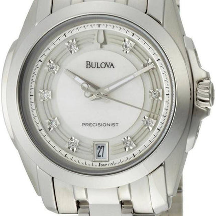 Montre Bulova Precisionist Longwood diamant 96P115 femmes