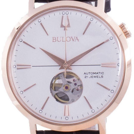 HORSMontre Bulova Aerojet Silver Dial Automatic 97A136 pour homme