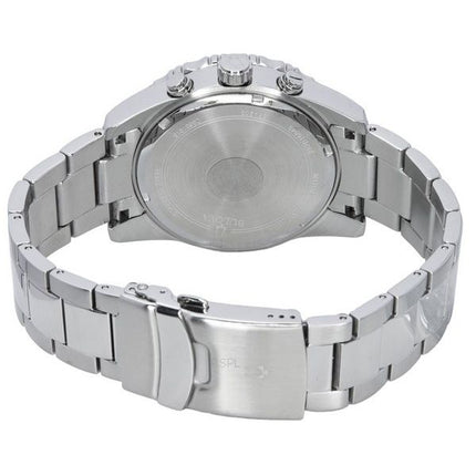 HORS Montre Homme Bulova Essentials Chronographe Acier Inoxydable Cadran Bleu Quartz 98A209 100M