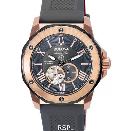 Montre pour homme Bulova Marine Star Open Heart Dial Automatic Diver's 98A228 200M