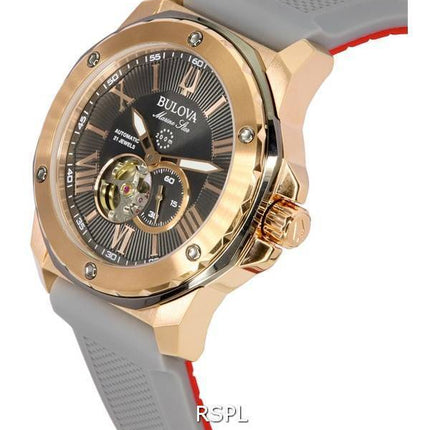 Montre pour homme Bulova Marine Star Open Heart Dial Automatic Diver's 98A228 200M