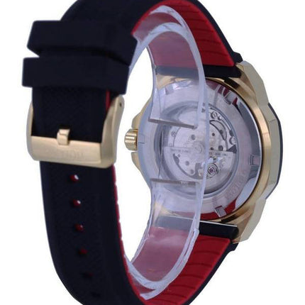 Montre homme Bulova Marine Star Open Heart à cadran noir, automatique, étanche à 200 m, remise à neuf
