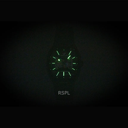 Montre homme Bulova Maquina 98A321, cadran squelette vert, automatique, en acier inoxydable