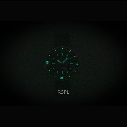 Montre homme Bulova Mil Ships Édition Spéciale 150e anniversaire, cadran vert, automatique, étanche à 200 m, référence 98A324