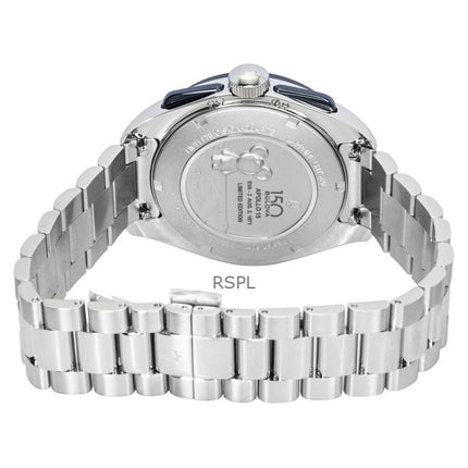 Montre homme Bulova Lunar Pilot Timascus Chronograph Édition Limitée 150e Anniversaire Cadran Bleu Quartz 98A329