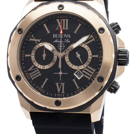 Montre Bulova Marine Star 98B104 chronographe à quartz pour homme