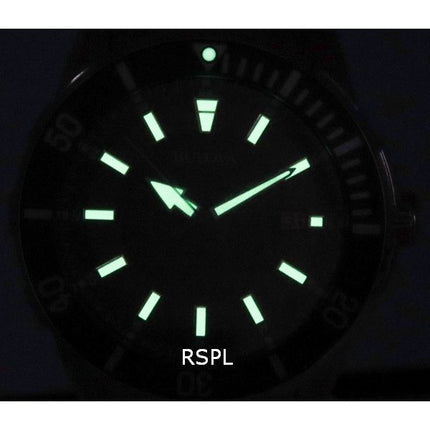 HORS Montre Homme Bulova Classic Sport Cadran Vert Quartz 98B359 100M