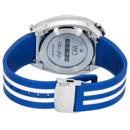 Montre homme Bulova Shelby Racer Chronograph Édition Limitée 150e Anniversaire Cadran Bleu Quartz 98B452