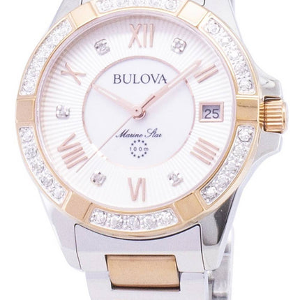 Montre Bulova Marine Star 98R234 diamant Accent Quartz féminin