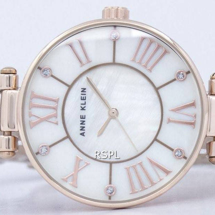 Anne Klein Quartz diamant Accent 9918RGLP Women Watch