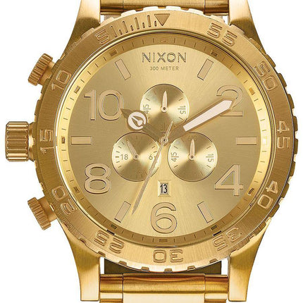 Nixon tous chronographe or 300M A083-502-00 montre homme