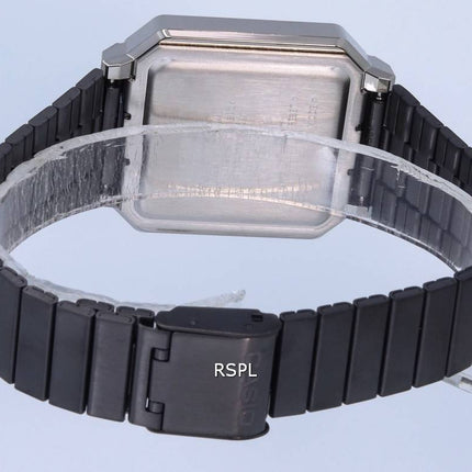 Montre pour homme Casio Vintage numérique à quartz en acier inoxydable A100WEGG-1A2