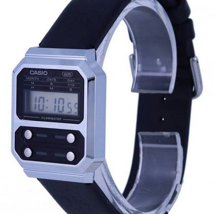 Montre pour homme Casio Vintage Youth Digital Leather Quartz A100WEL-1A A100WEL-1