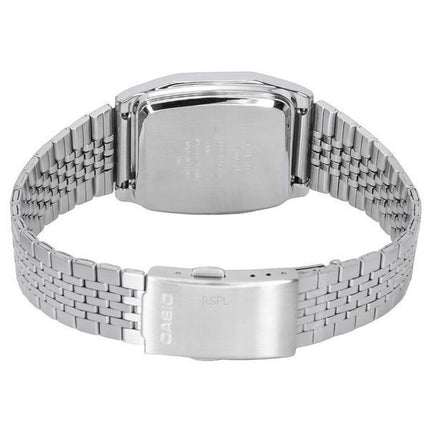 Casio Vintage Digital Quartz en acier inoxydable A1100D-1 Montre unisexe