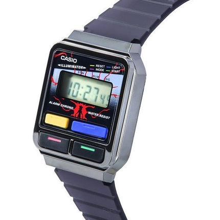 Casio Vintage Stranger Things Collaboration Digital Resin Strap Quartz A120WEST-1A Montre unisexe