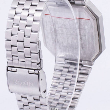 Nixon re-exécution double alarme numérique A158-000-00 montre homme