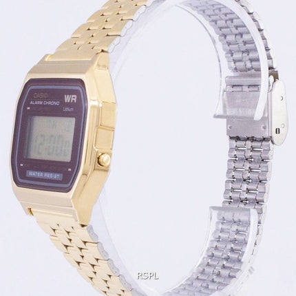 Montre Casio Gold Tone chronographe Digital A159WGEA-5 hommes
