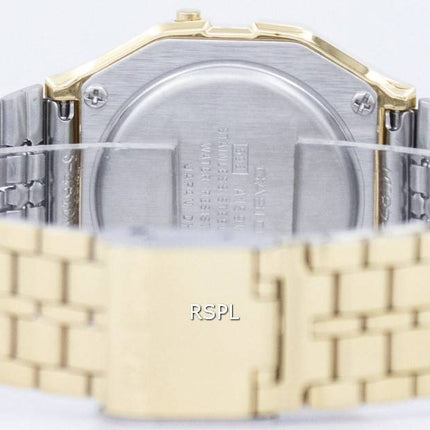 Montre Casio Vintage chronographe alarme numérique A159WGEA-9 a masculin