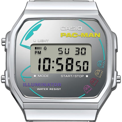 Montre unisexe Casio Vintage Digital PAC-MAN Collaboration Quartz A168WEPC-7A