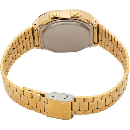 Casio Digital alarme Chrono acier inoxydable A168WG-9WDF A168WG-9W montre unisexe