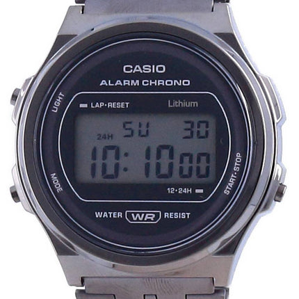 Casio Youth Vintage Acier Inoxydable Numérique A171WEGG-1A Montre Unisexe