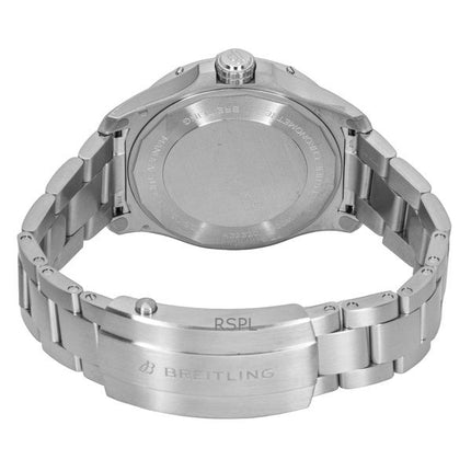 Montre de plongée automatique Breitling Avenger GMT en acier inoxydable avec cadran bleu A32320101C1A1 300 m pour homme