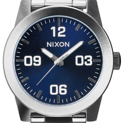 Nixon le caporal SS Blue Watch Sunray cadran A346-1258-00 hommes