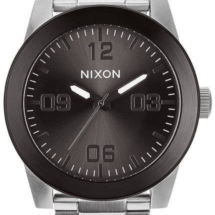 Montre Nixon le caporal SS Gunmetal A346-1762-00 hommes cadran