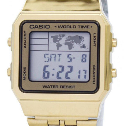 Alarme Casio World Time Digital A500WGA-9DF montre homme