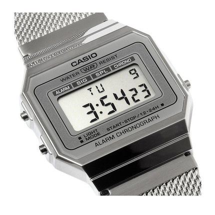 Montre Casio Youth Vintage Daily Alarm Quartz A-700WM-7A A700WM-7A 100M pour femme